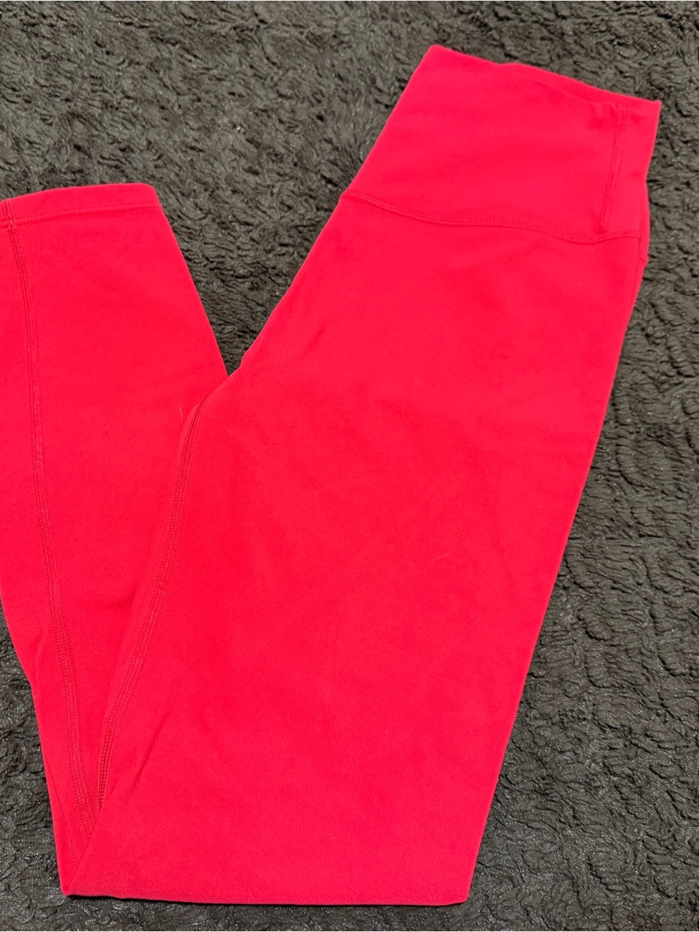 Vitality High-Waisted Red Leggings